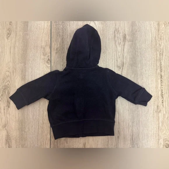 GAP Blue Zip-Up Hoodie Sweatshirt - Picture 5 of 5